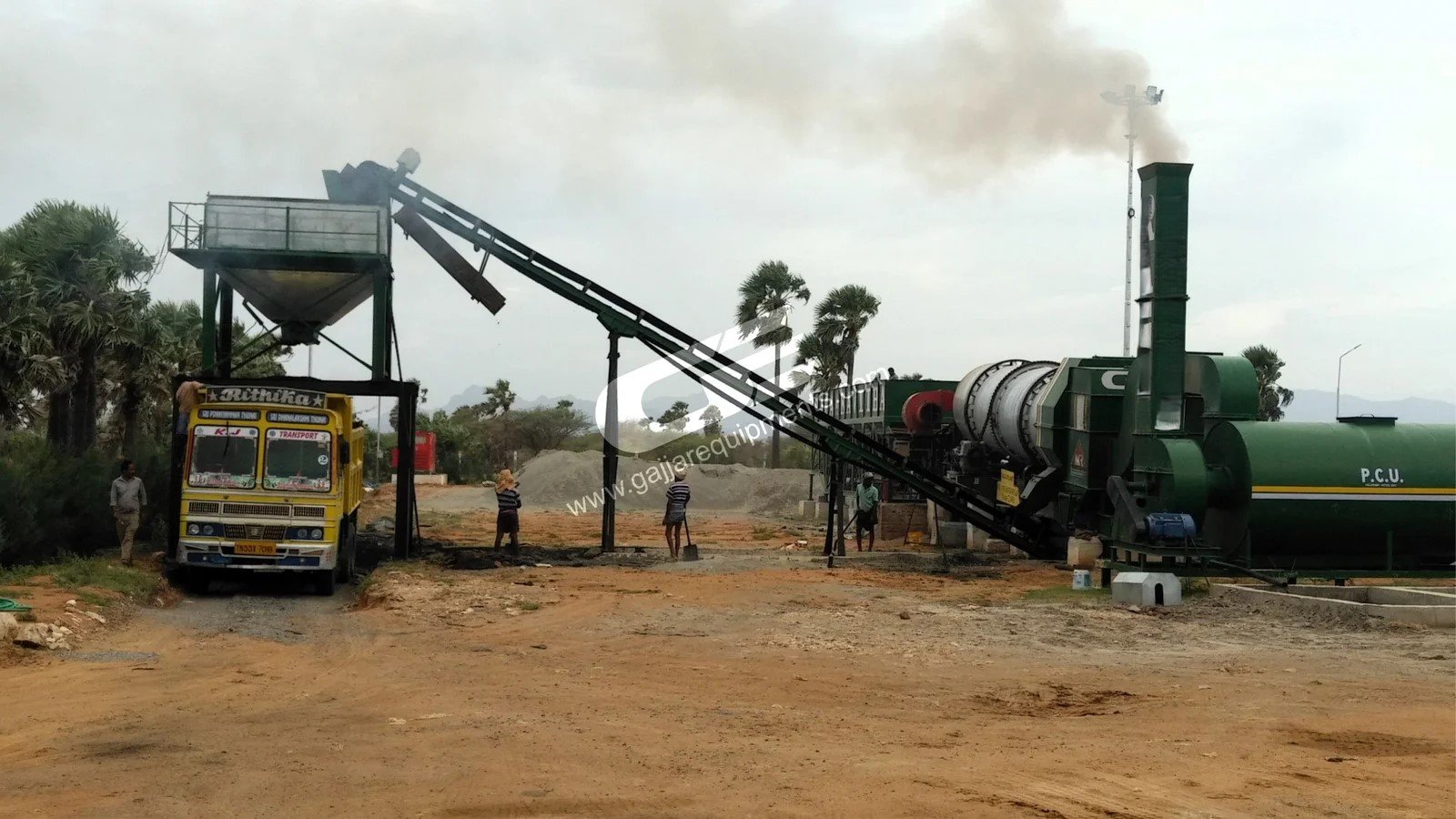 120 TPH Asphalt Drum Mix Plant by GAJJAR EQUIPMENTS PRIVATE LIMITED