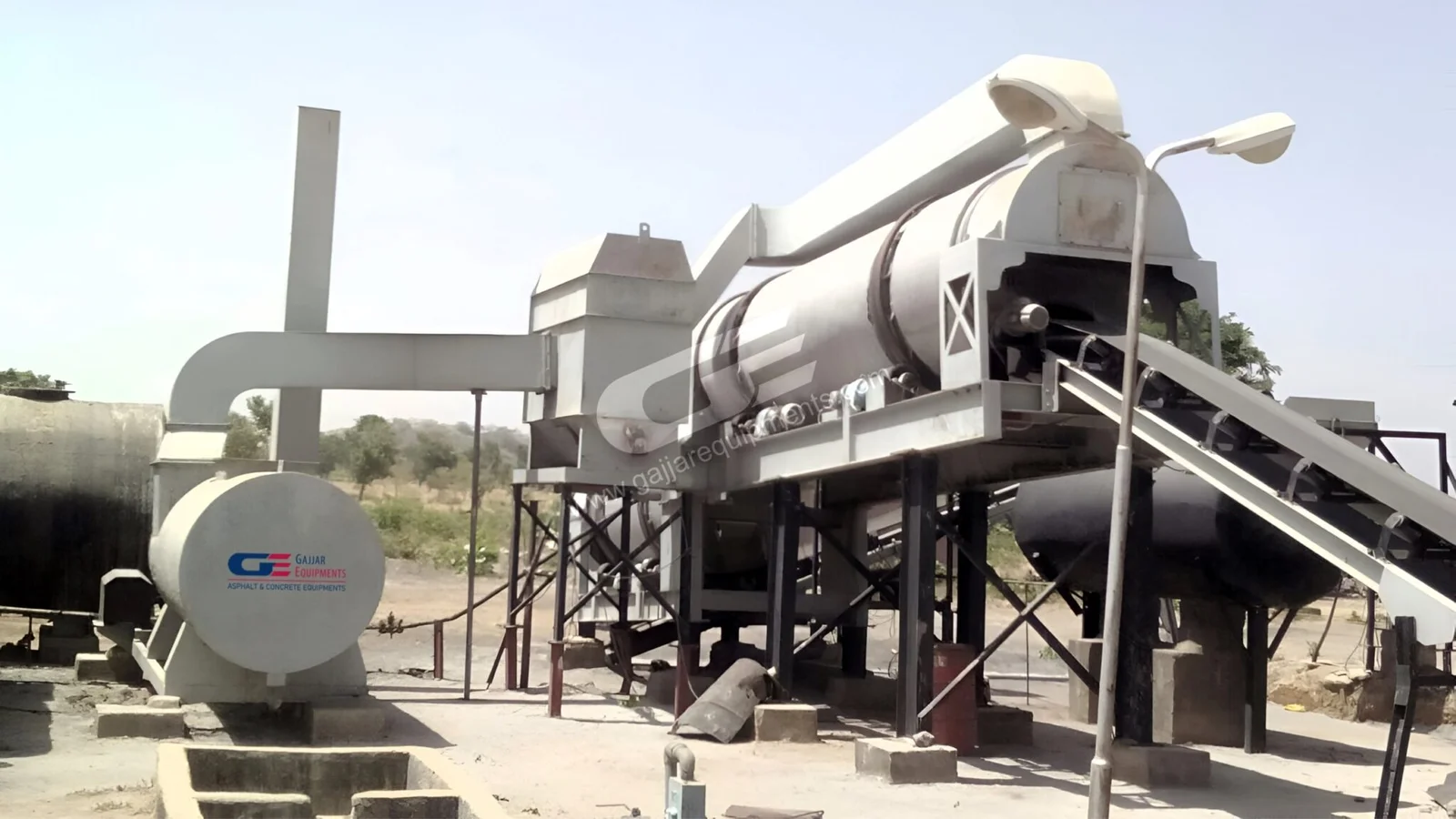 Counterflow Asphalt Drum Mix Plant