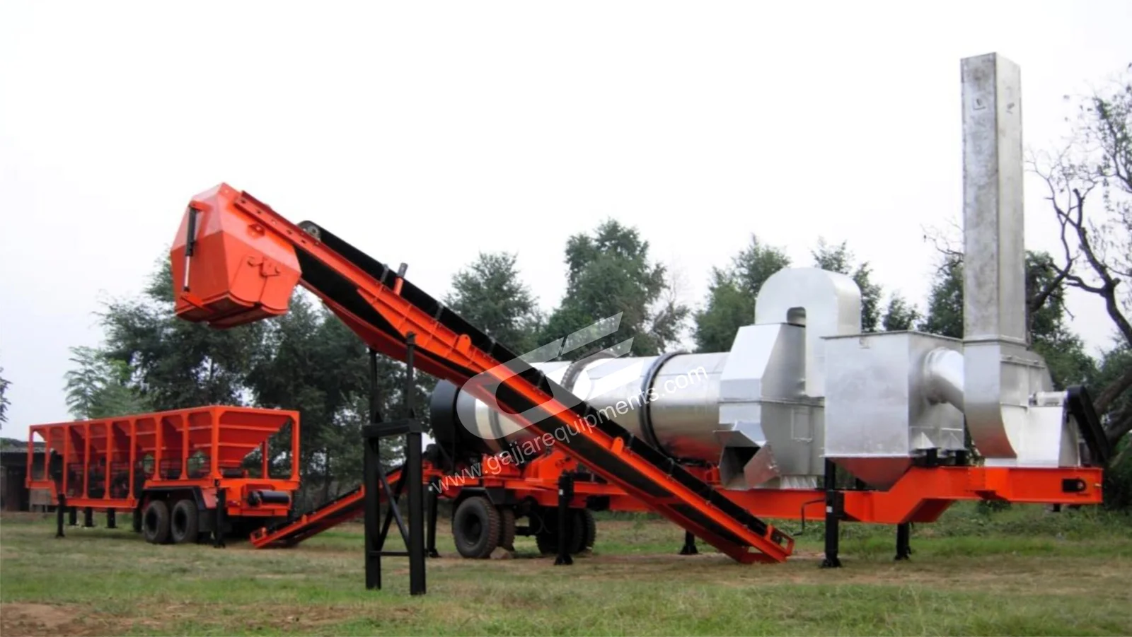 Mobile Drum Mix Plant