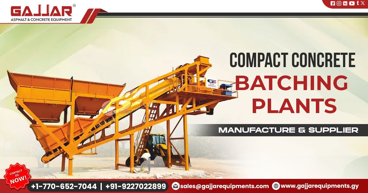 Small Concrete Batching Plant Supplier in Guyana