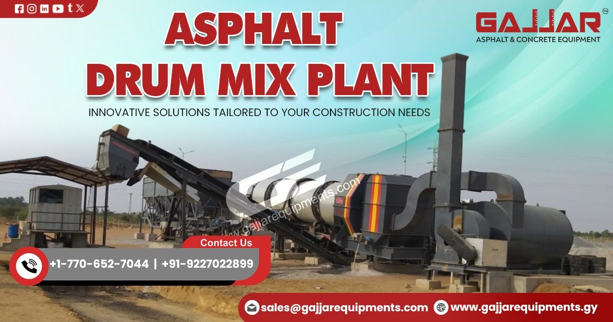 Asphalt Drum Mix Plant in Guyana