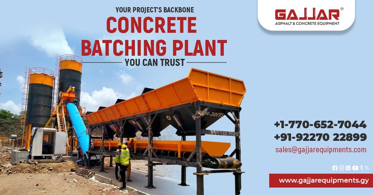 Cement Mixing Plant in Guyana