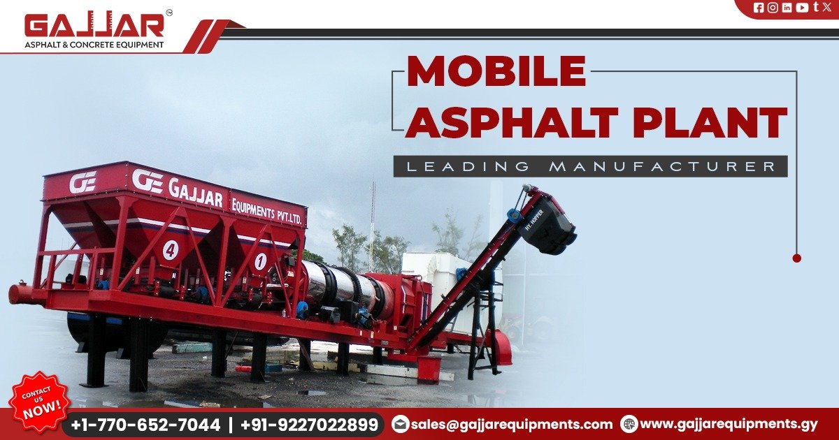 Mobile Asphalt Plant in Guyana