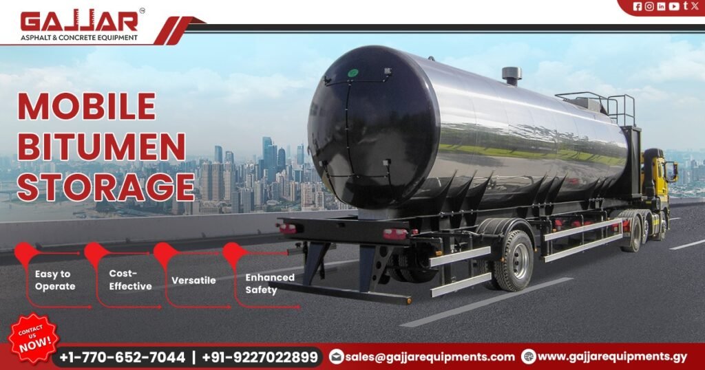 Mobile Bitumen Storage in Guyana