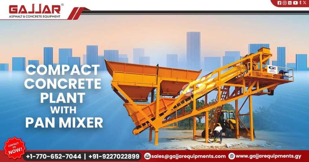 Pan Mixer Batching Plant with Quick Installation