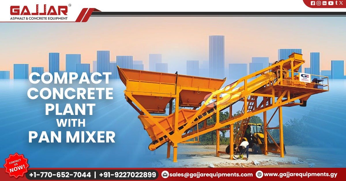 Pan Mixer Batching Plant with Quick Installation