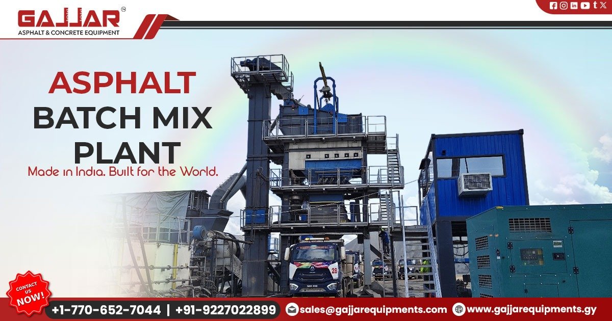 Batch Mix Plant with High Uptime Performance