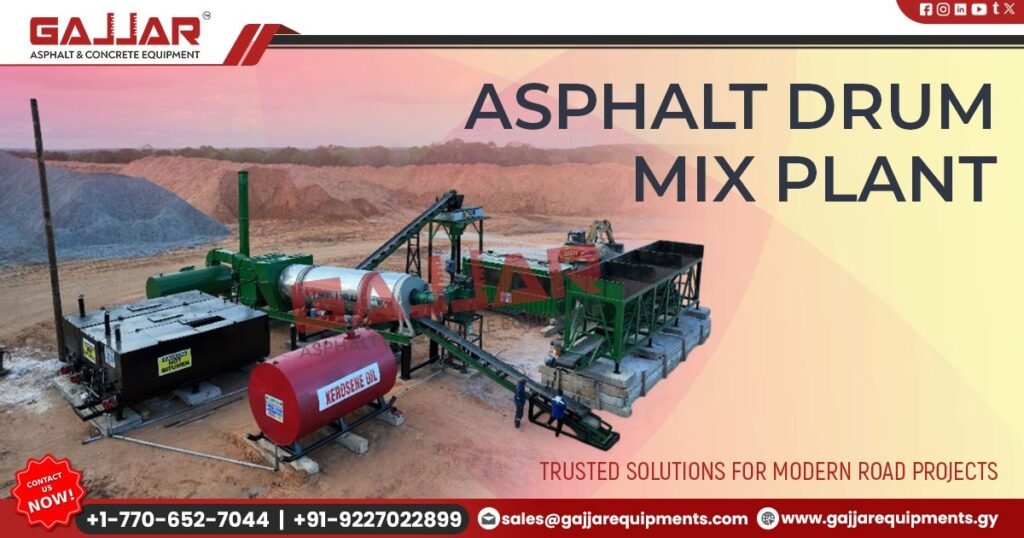 Drum Asphalt Mixers with Reinforced Drum Shell