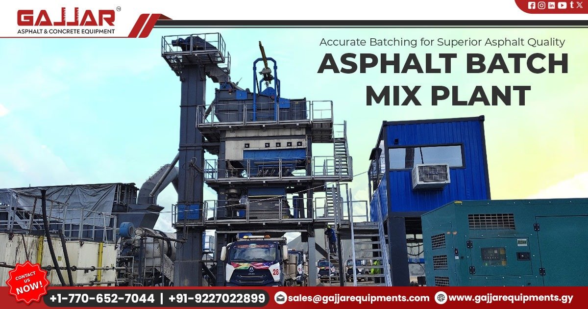 Batch Mix Plant with High Uptime Performance