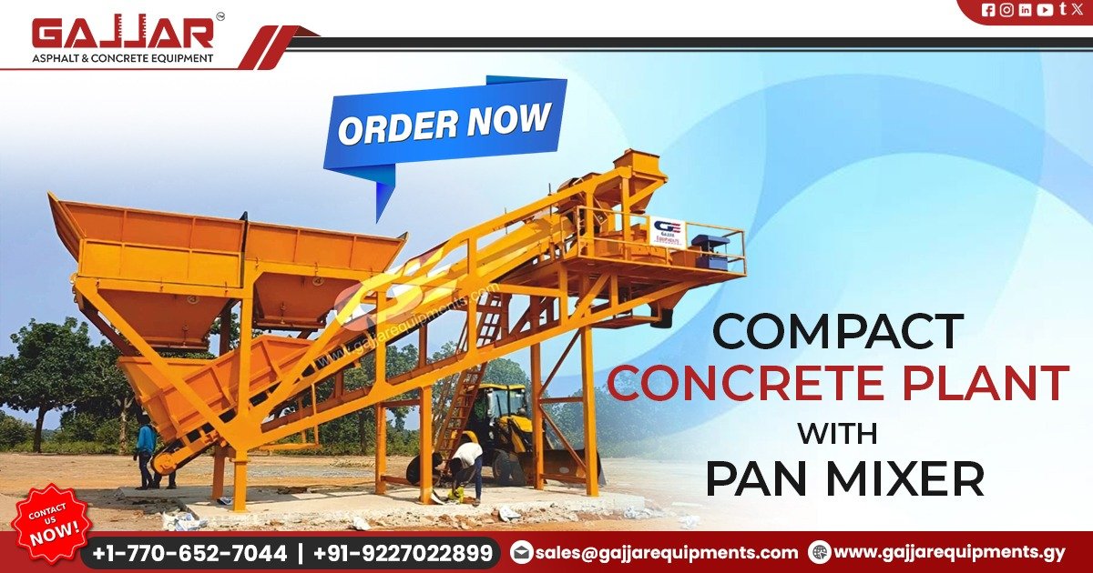 Manufacturer of Pan Mixer Batching Plant