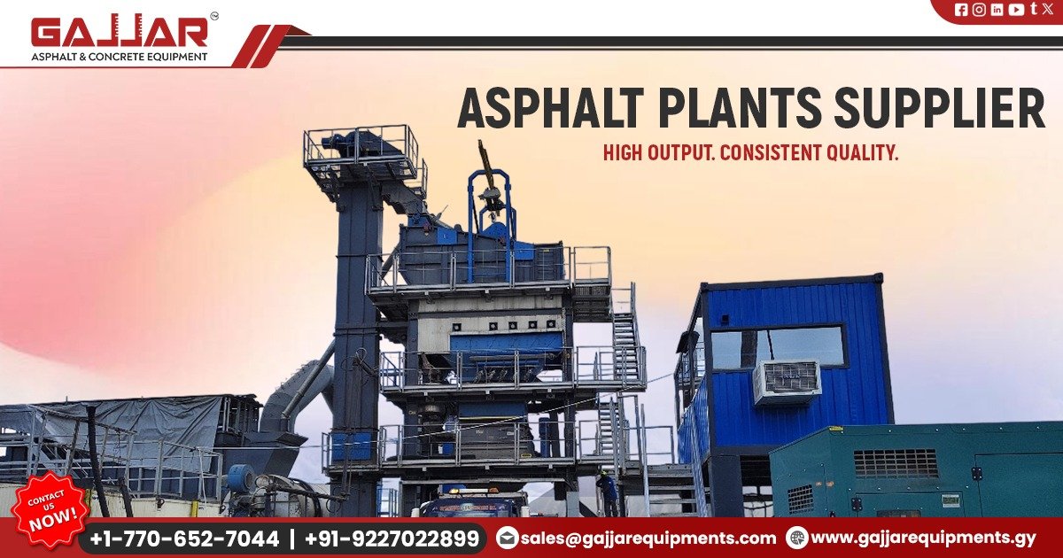 Asphalt Plant Supplier with Installation and Service Support
