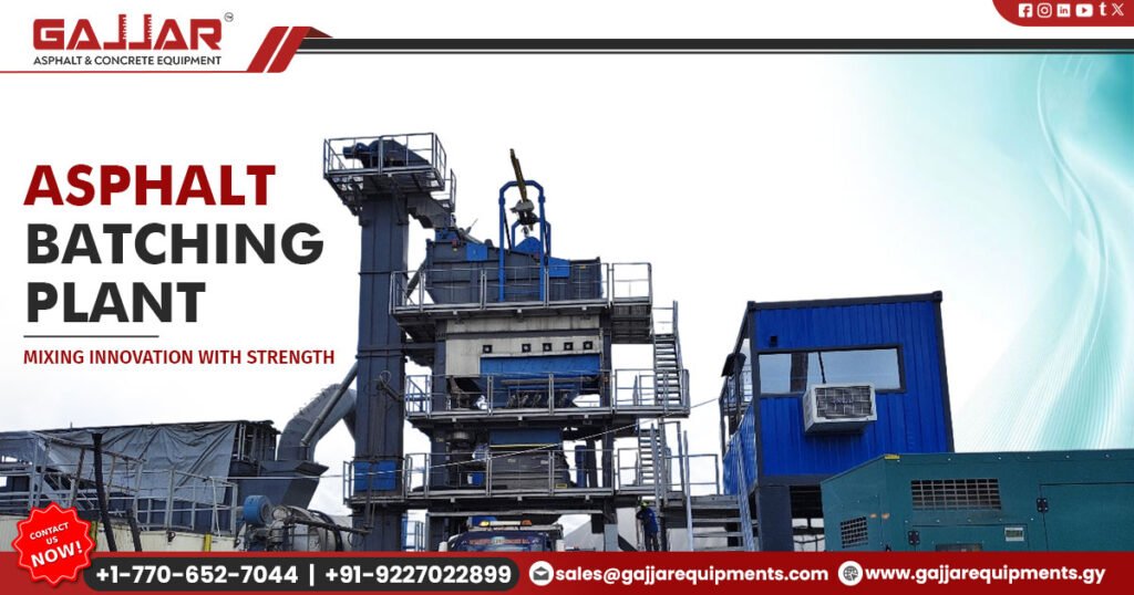 Exporter of Asphalt Batching Plant