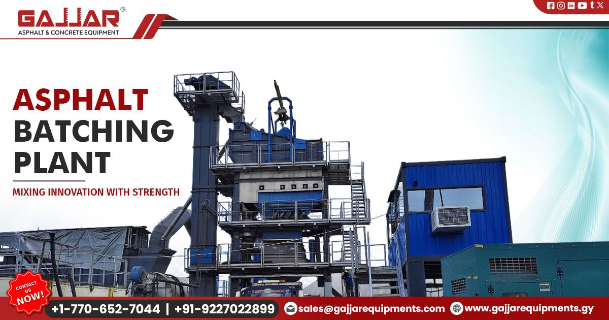 Exporter of Asphalt Batching Plant