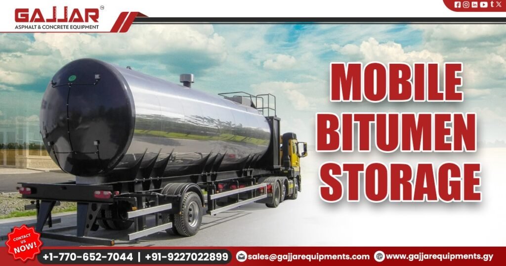 Mobile Bitumen Storage Exporter