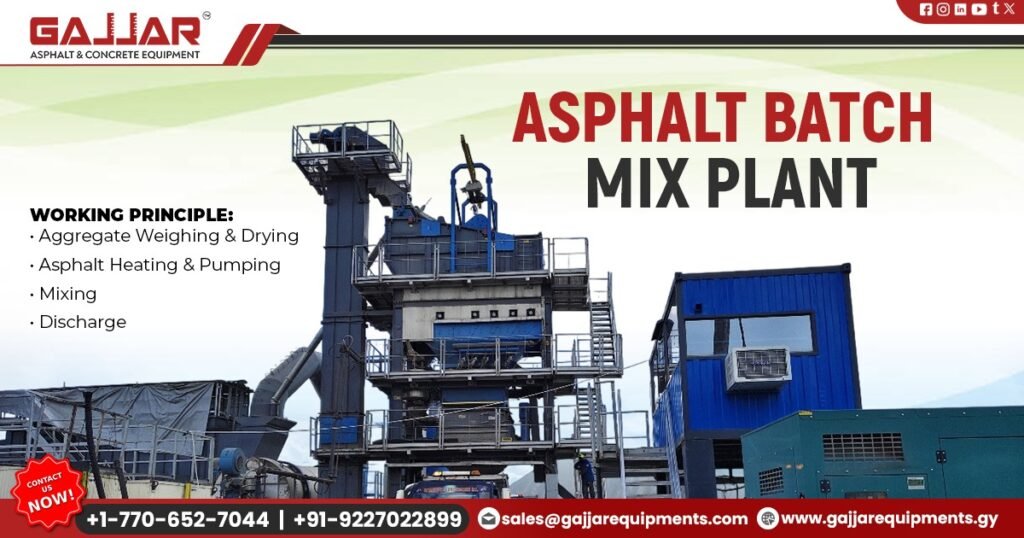 Asphalt Batch Mix Plant Exporter