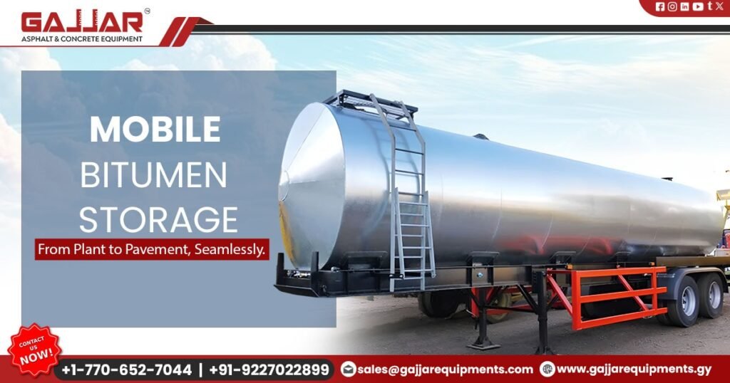High Quality Mobile Bitumen Storage Manufacturer