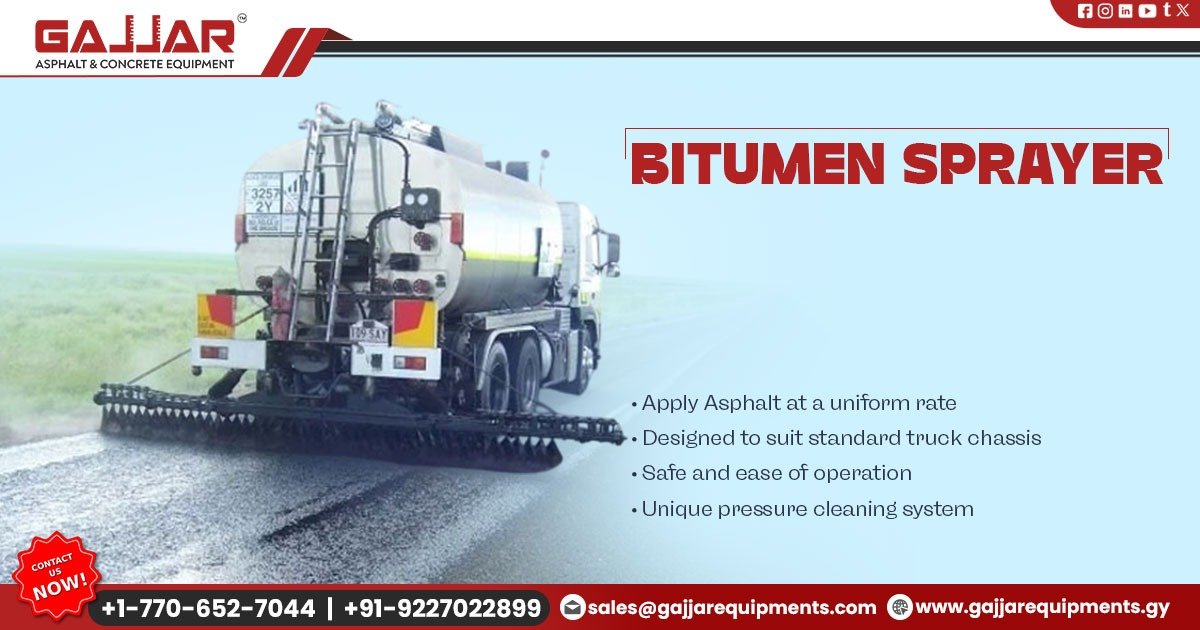 Bitumen Sprayers Supplier