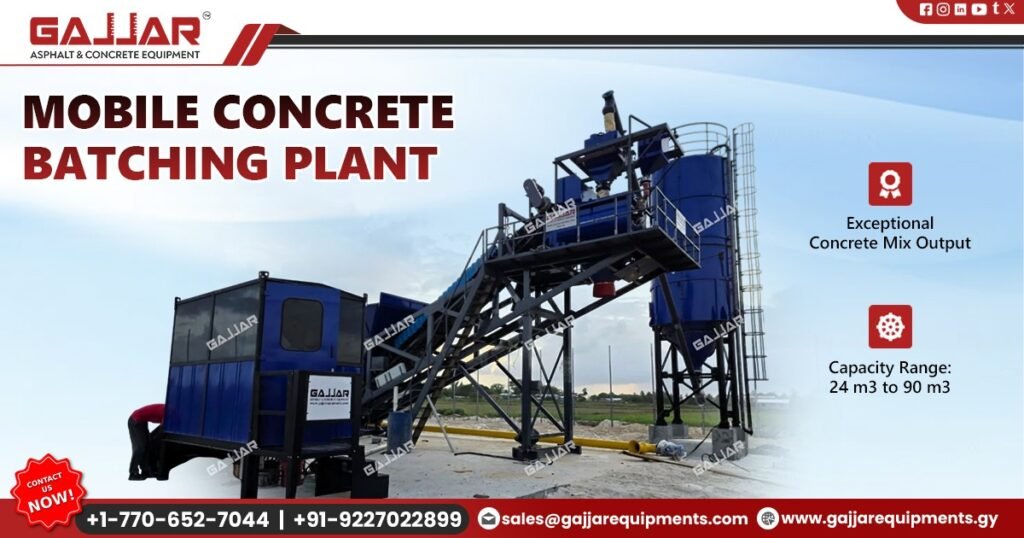 Mobile Concrete Batching Plant Manufacturer
