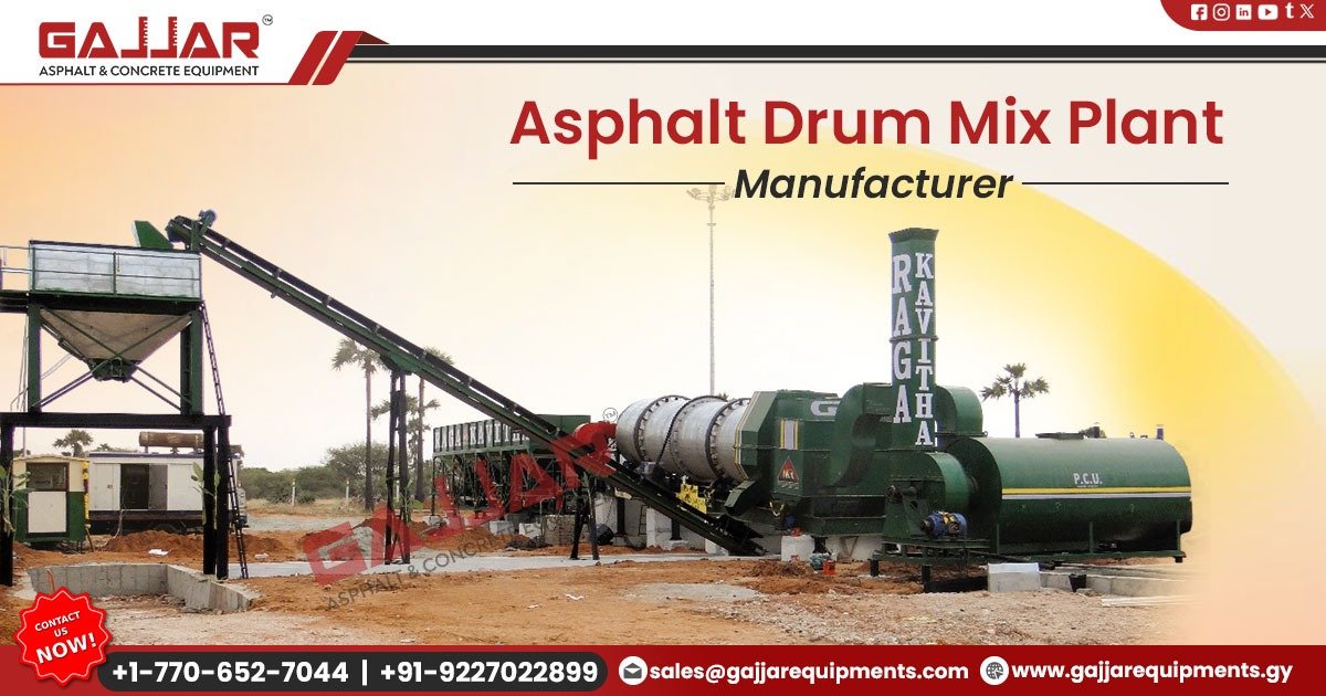 Asphalt Drum Mix Plant in Jamaica