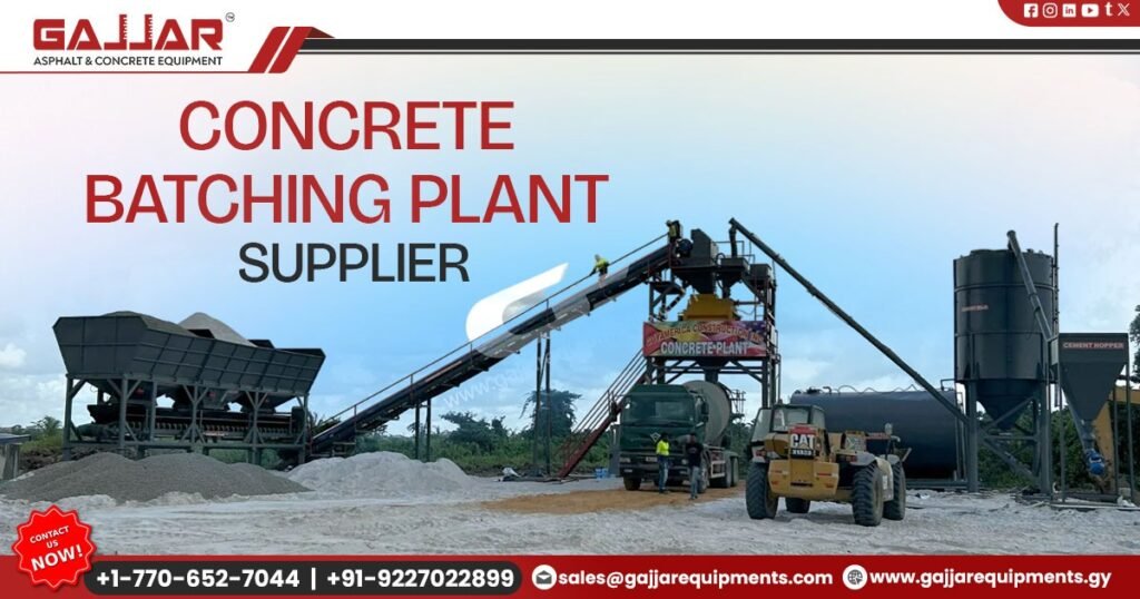 Concrete Batching Plant Supplier