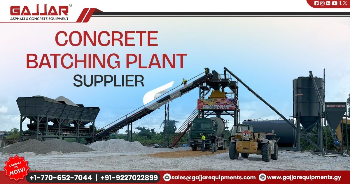 Concrete Batching Plant Supplier