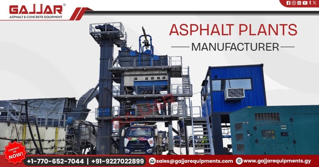 Asphalt Plants Manufacturer and Exporter