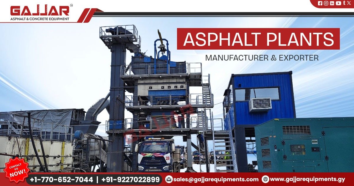 Asphalt batch mix plant equipment with drying drum, mixer, and aggregate bins