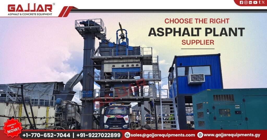 Choose the Right Asphalt Plant Supplier in Guyana