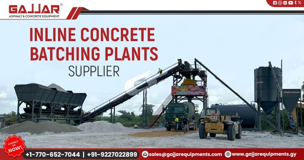 Inline Concrete Batching Plants Supplier in Guyana