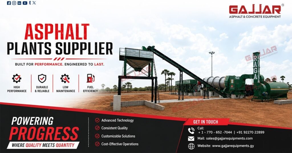 Asphalt Plants Supplier in Saint lucia