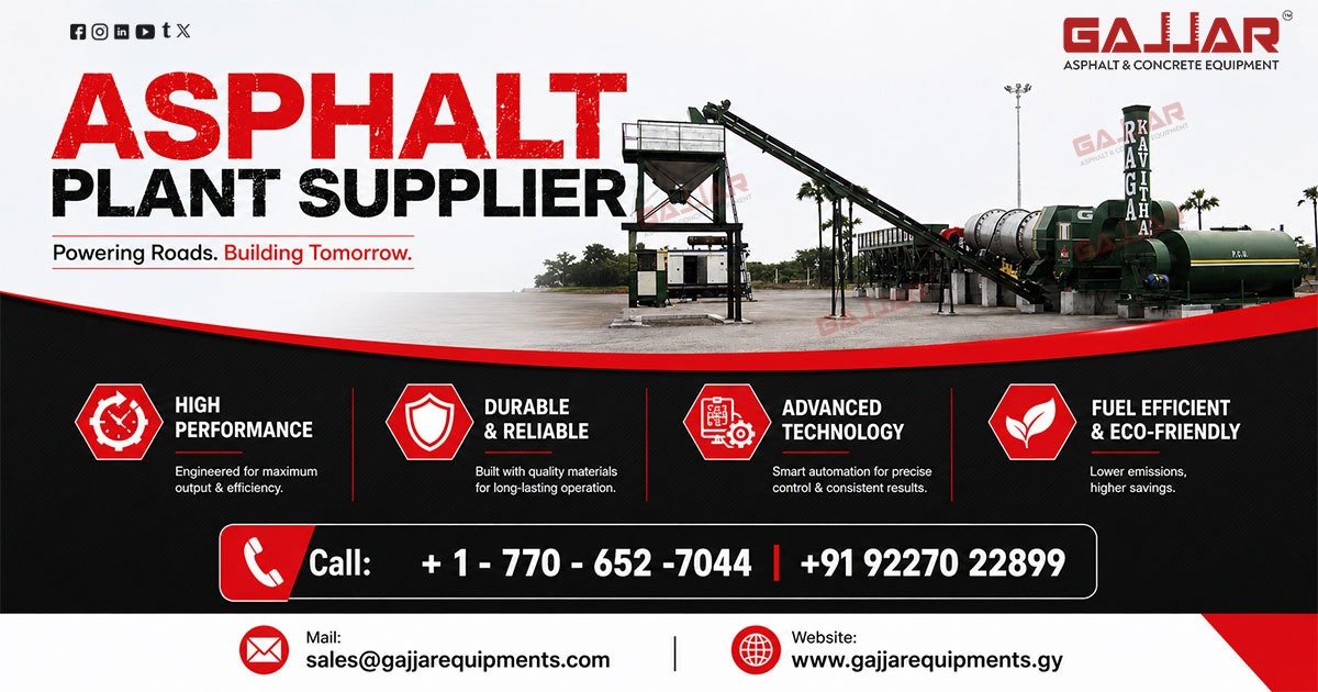 Asphalt Plant Supplier in Dominican Republic