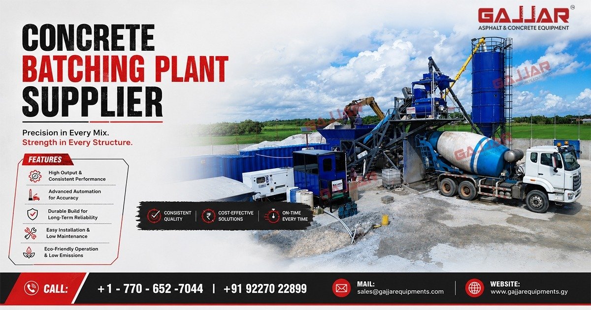 Concrete Batching Plant Supplier in Dominican Republic