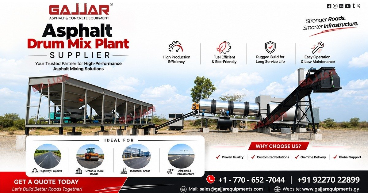 Asphalt Drum Mix Plant Supplier in Chile