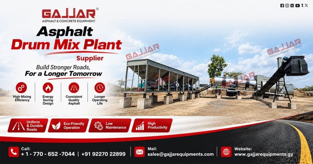 Asphalt Drum Mix Plant Supplier in Colombia