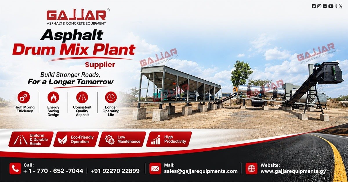 Asphalt Drum Mix Plant Supplier in Colombia