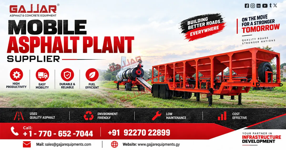 Mobile Asphalt Plant Exporter