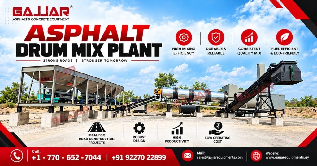 Asphalt Drum Mix Plant Exporter to Suriname