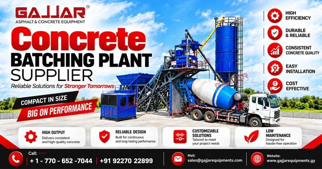 Concrete Batching Plant Supplier to Grenada