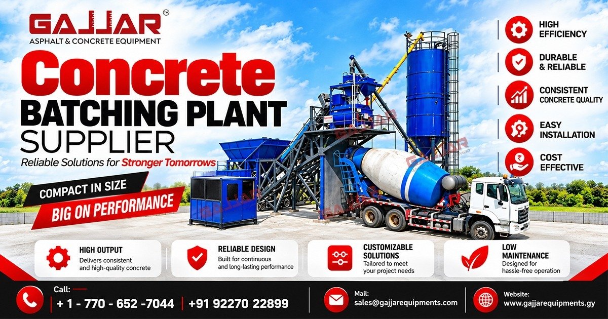 Concrete Batching Plant Supplier to Grenada