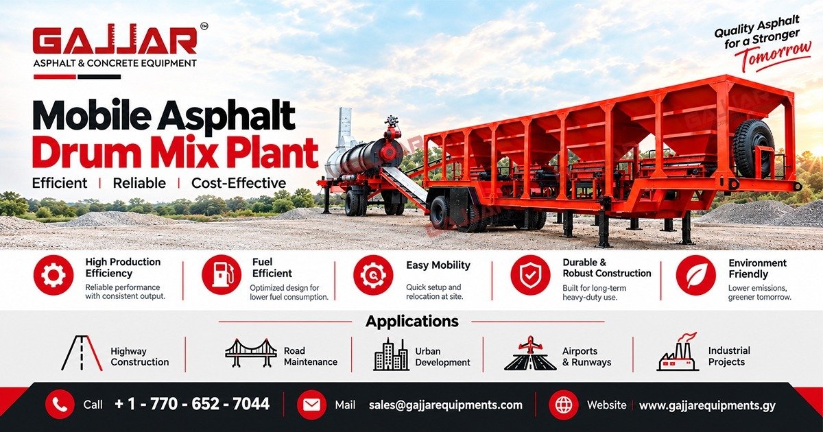 Mobile Asphalt Drum Mix Plant Exporter to Costa Rica