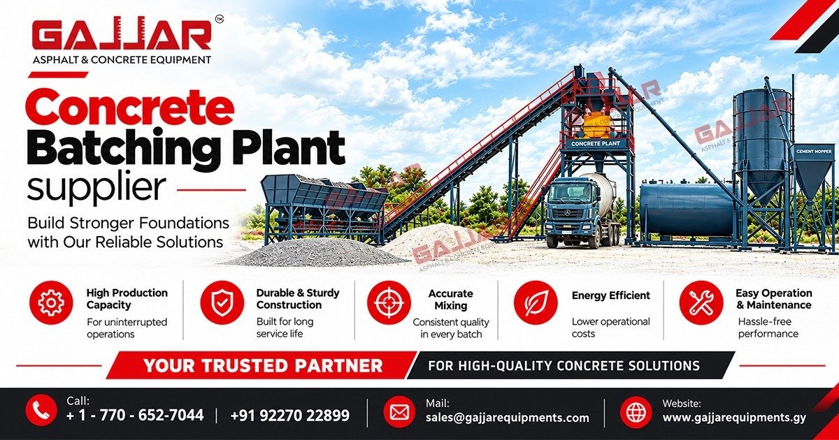 Concrete Batching Plant Supplier to Saint Lucia